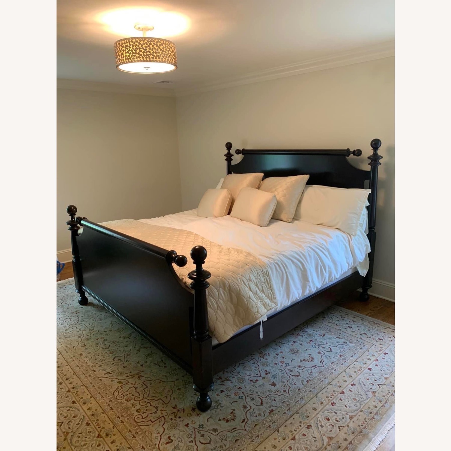 Martha Stewart Home 4 Poster King Bed Frame - image-1