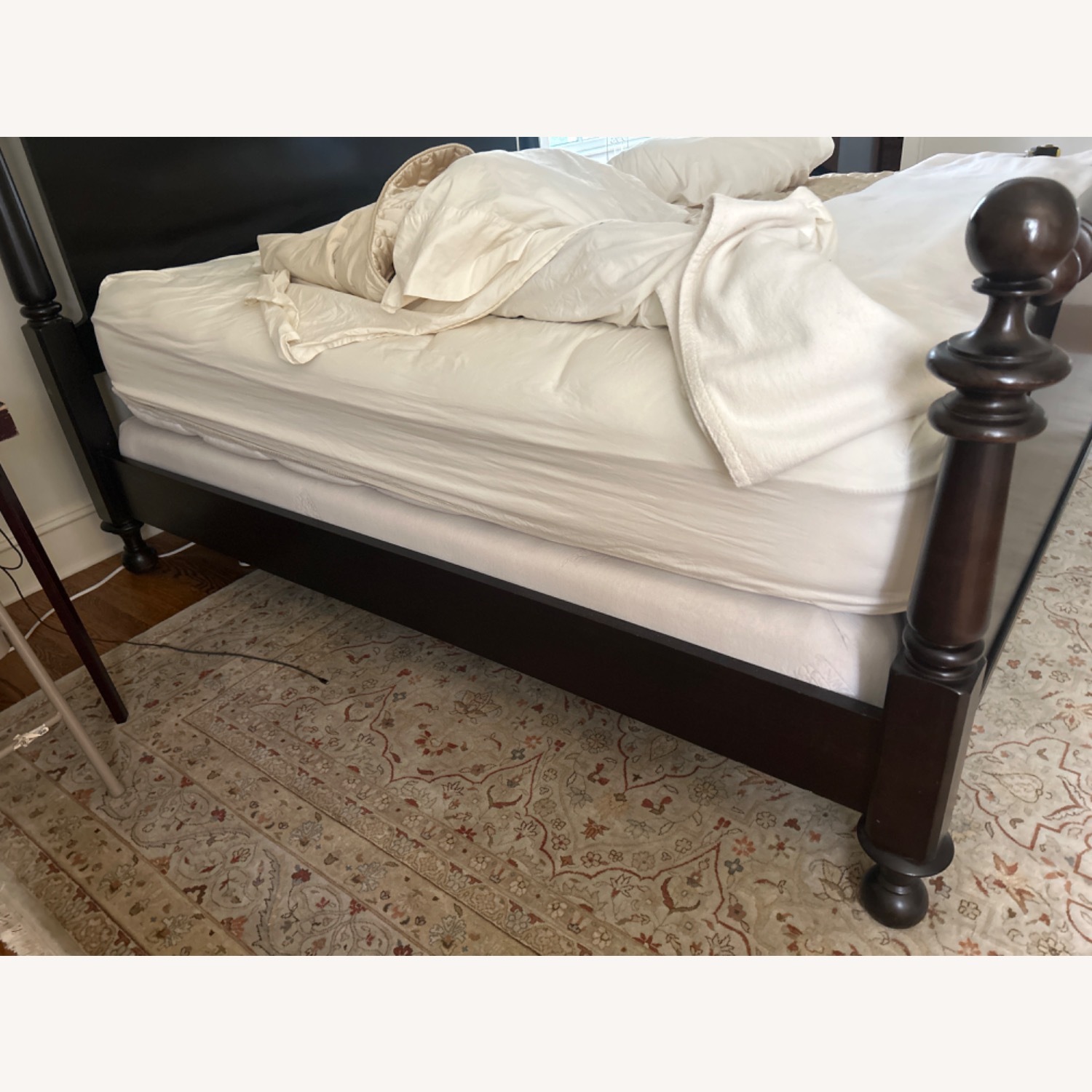 Martha Stewart Home 4 Poster King Bed Frame - image-4