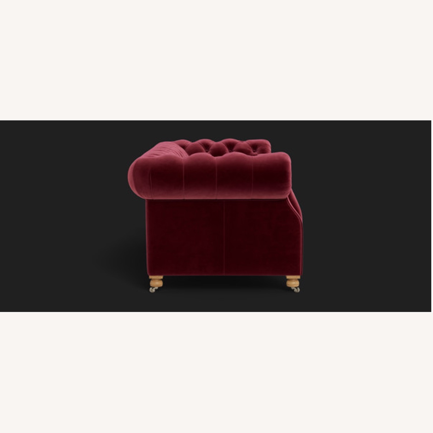 Timothy Oulton Velvet Serpentine Sofa - image-5