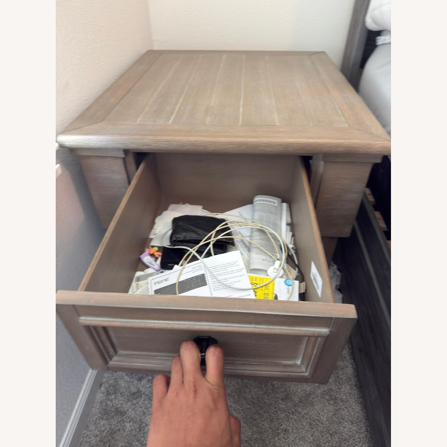 Moreshire 1 Drawer End Table - image-2