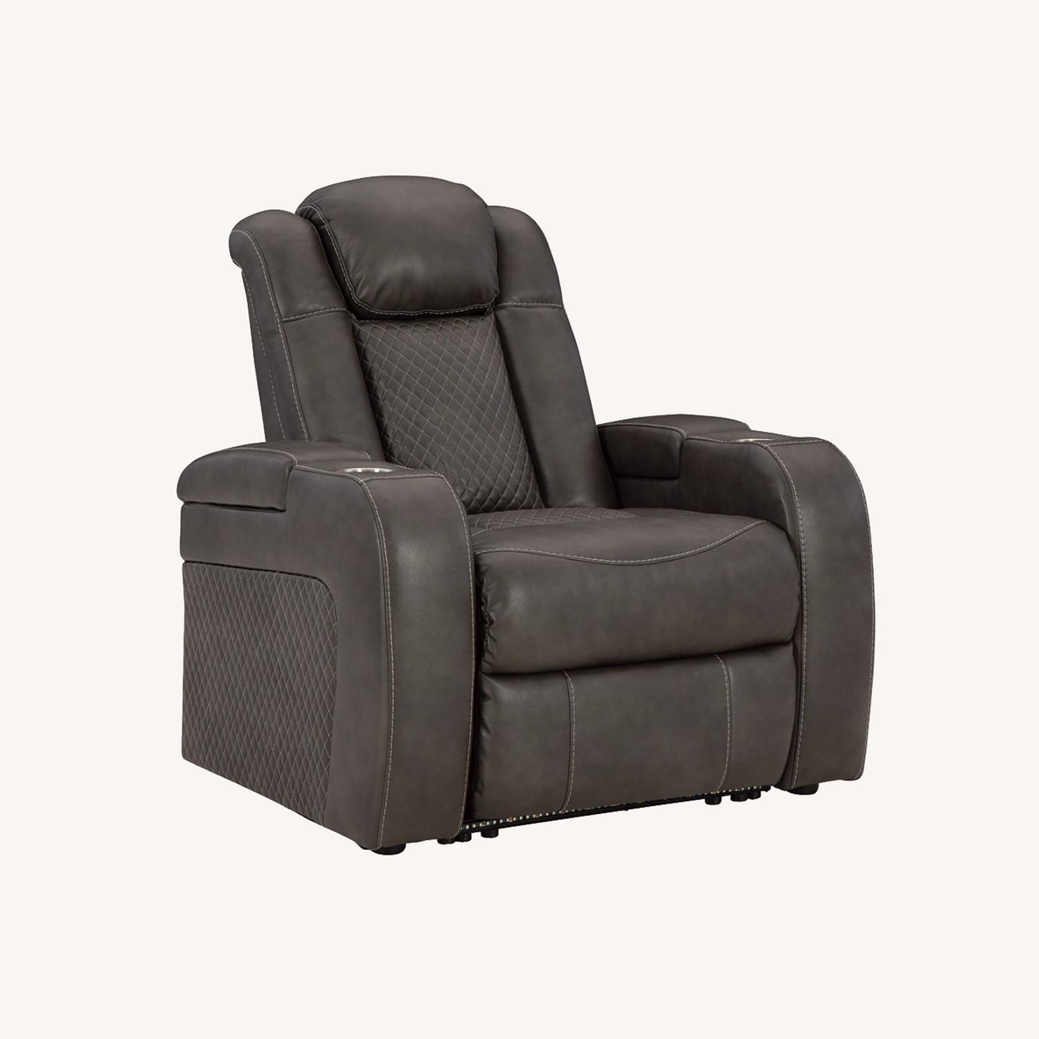 Recliner W Storage - image-0