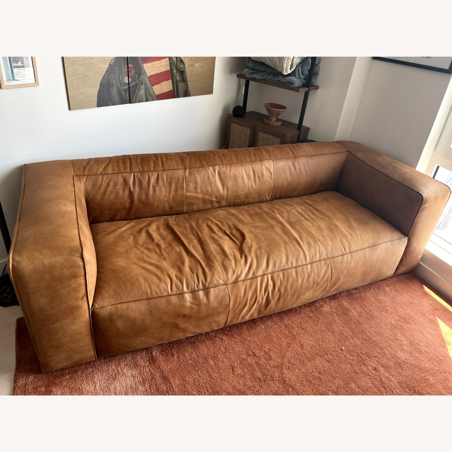 Article Cigar Rawhide Sofa - image-2