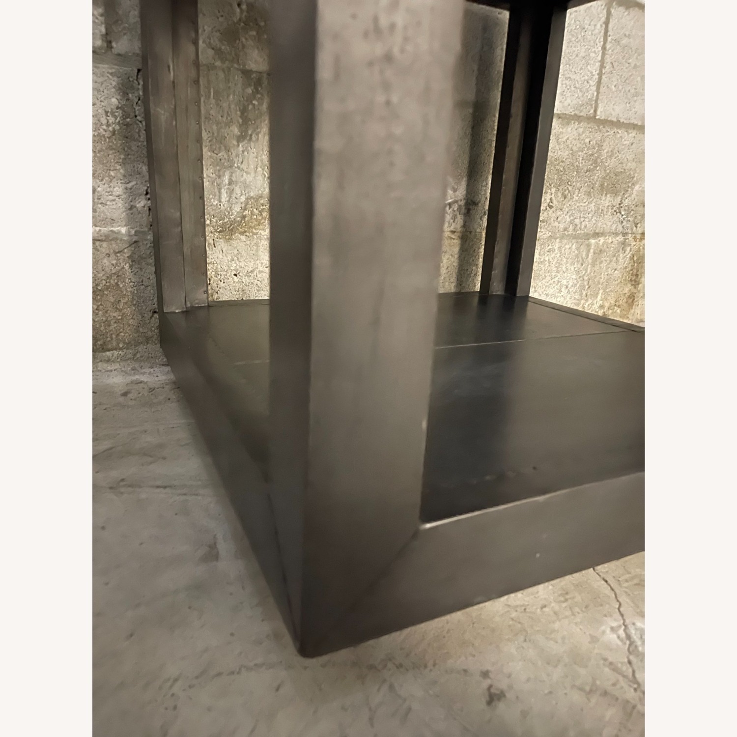 Restoration Hardware La Salle Metal Wrapped Side Tables - Set of Two - image-6