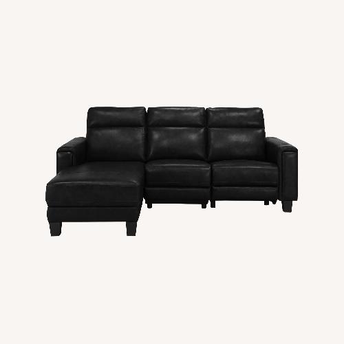 Used Raymour & Flanigan Ace 3pc Power Sectional for sale on AptDeco