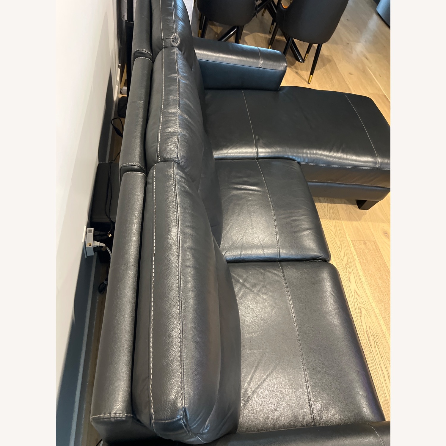 Raymour & Flanigan Ace 3pc Power Sectional - image-21