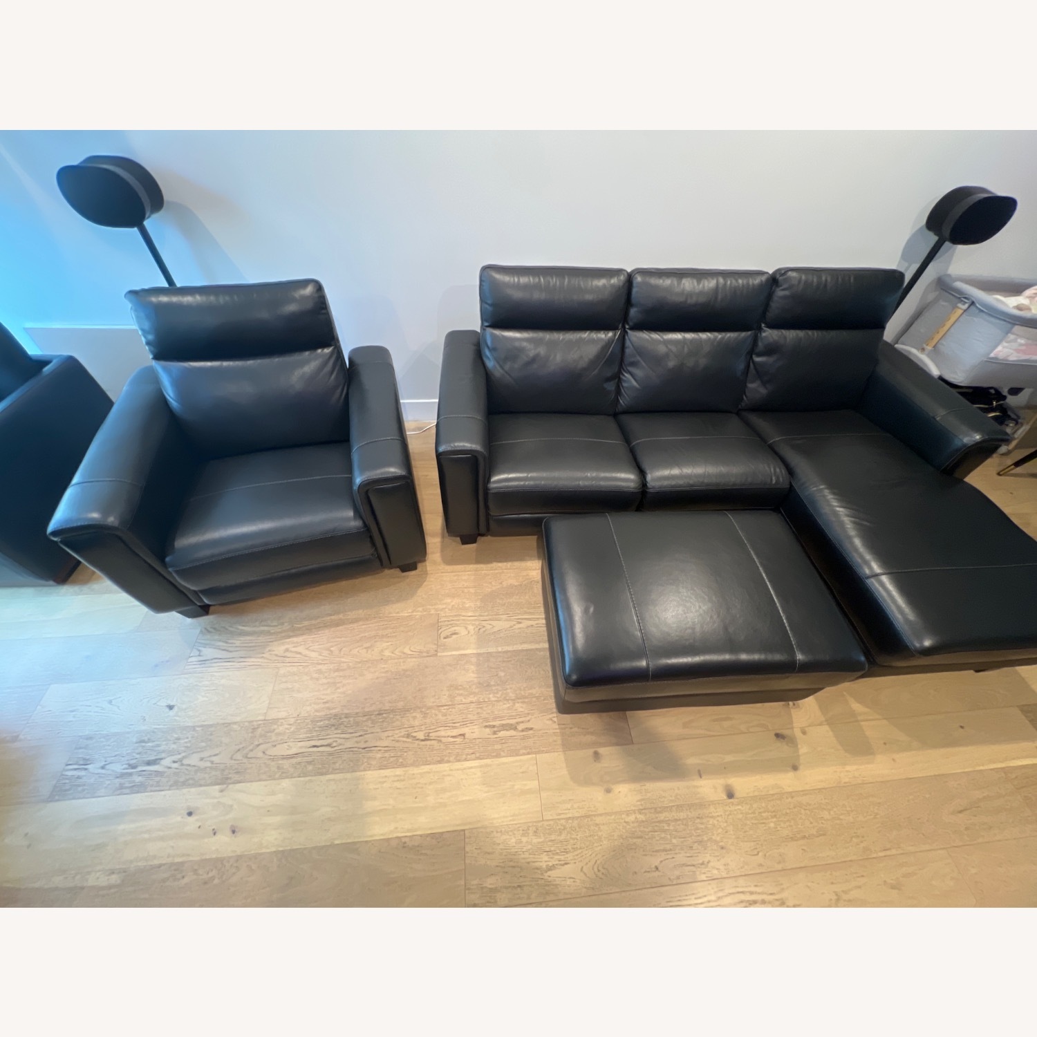 Raymour & Flanigan Ace 3pc Power Sectional - image-23