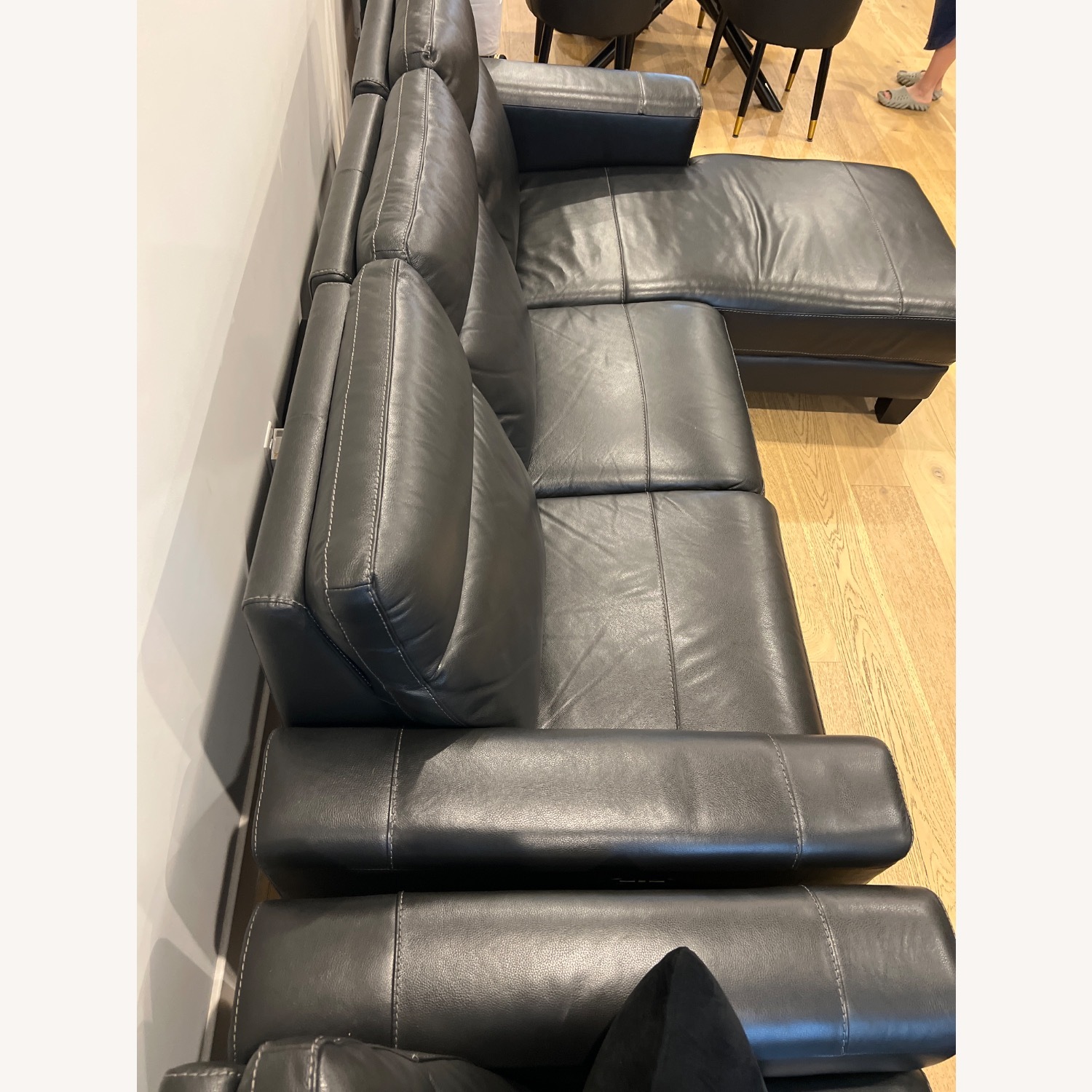 Raymour & Flanigan Ace 3pc Power Sectional - image-4