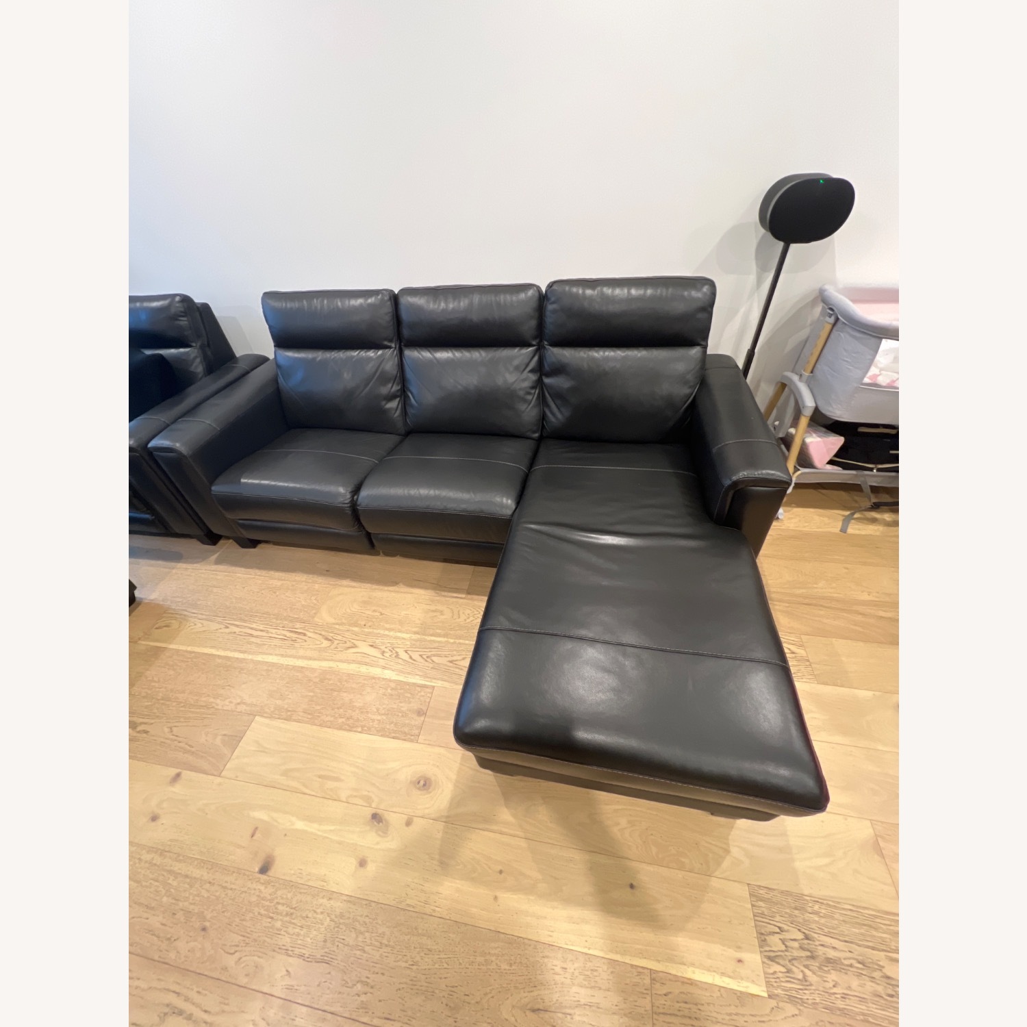 Raymour & Flanigan Ace 3pc Power Sectional - image-1
