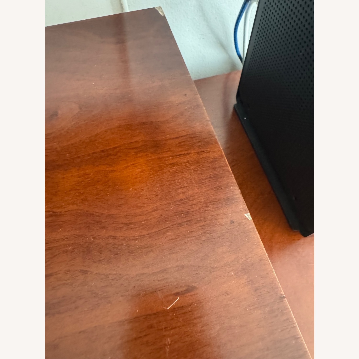 Electric Fireplace Cherry Wood Finish  - image-3