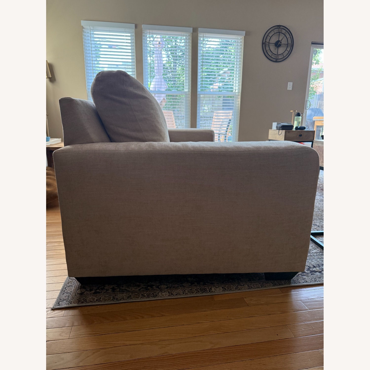 Pottery Barn Big Sur Heather Tweed Sofa - image-3