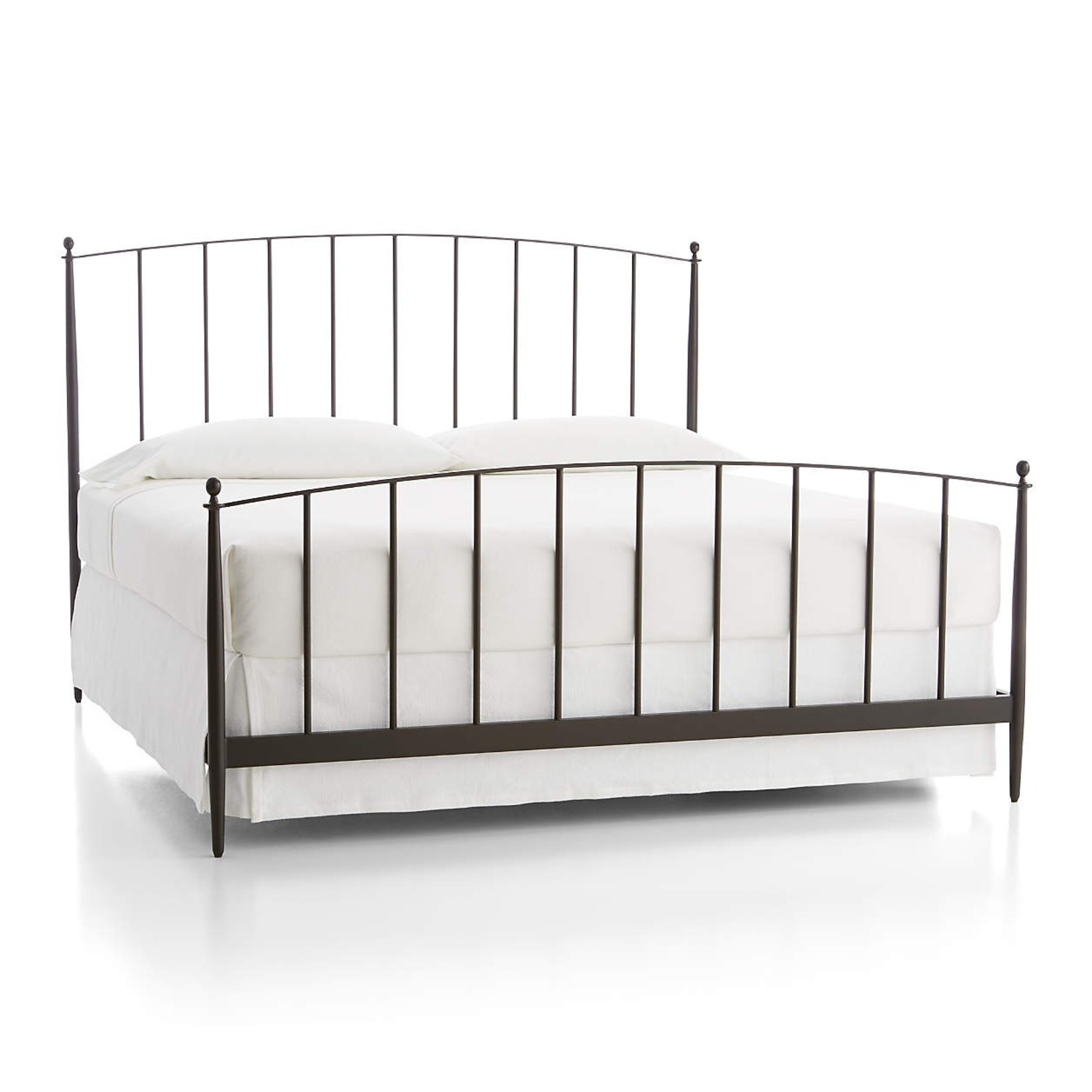 Crate and Barrel Mason Shadow Bed King Size - image-3
