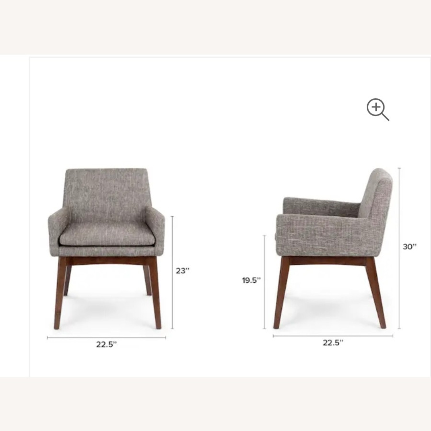 Article Mid Century Modern Dining Armchair Set - image-3