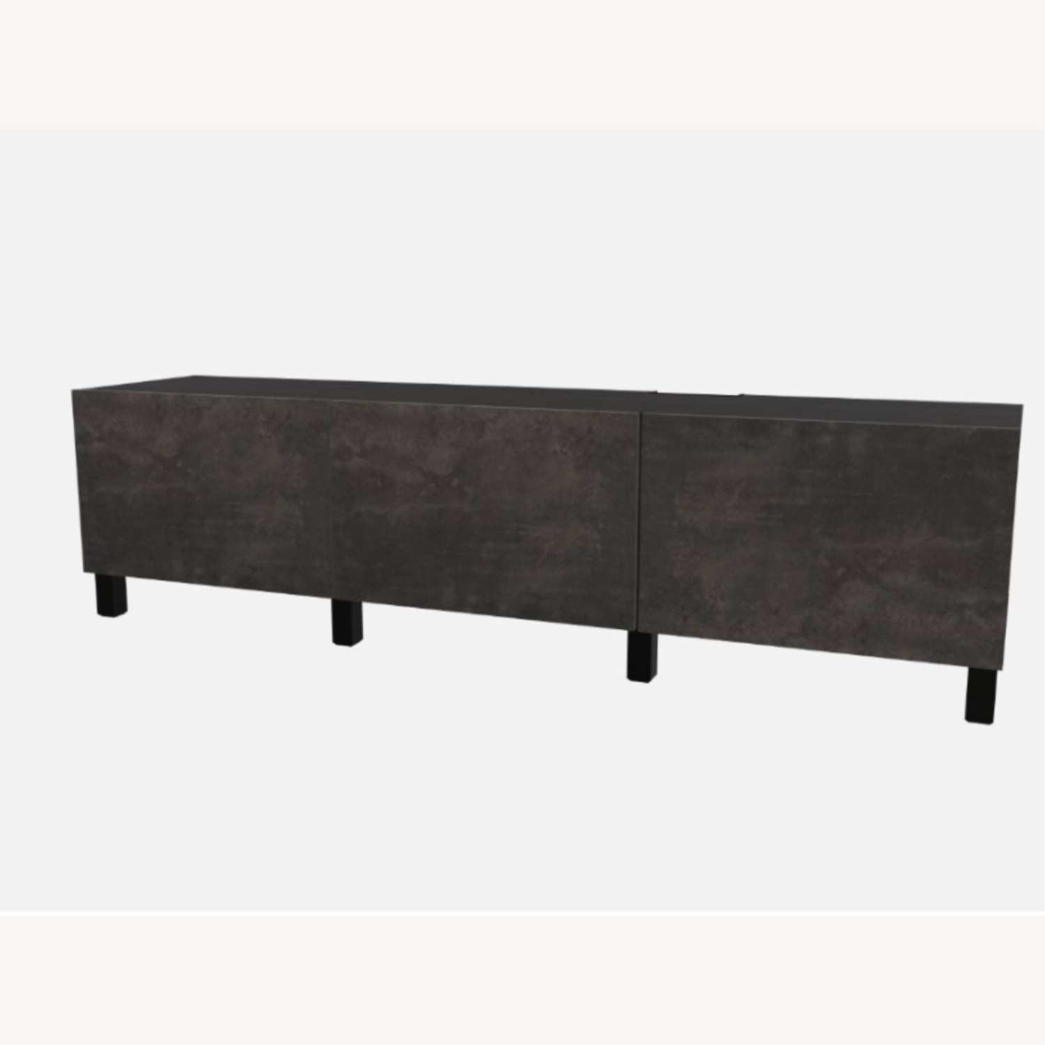 Modern Dark Gray Media Console / Sideboard - image-1