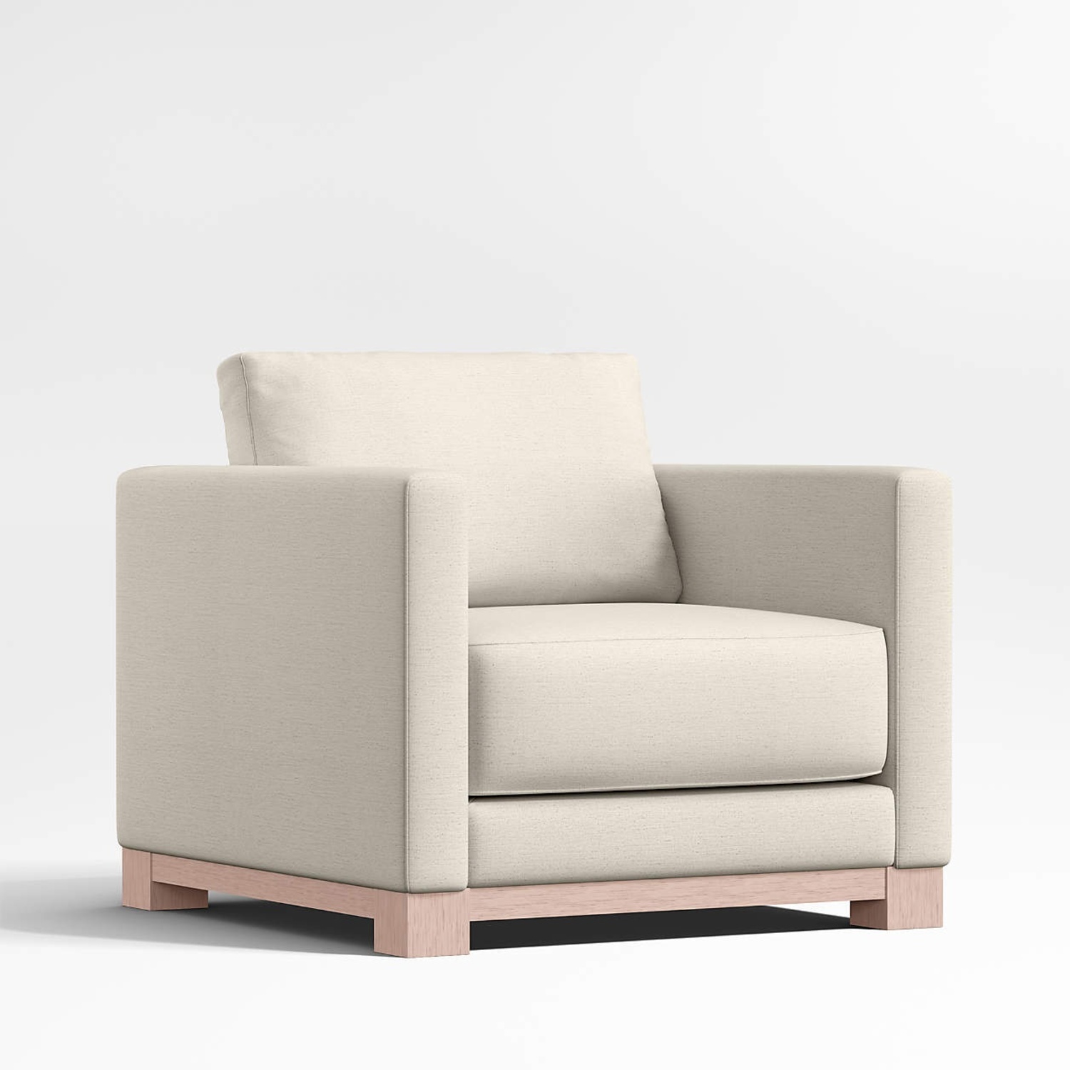 Crate & Barrel Gather Wood Base 38" Chair - image-4