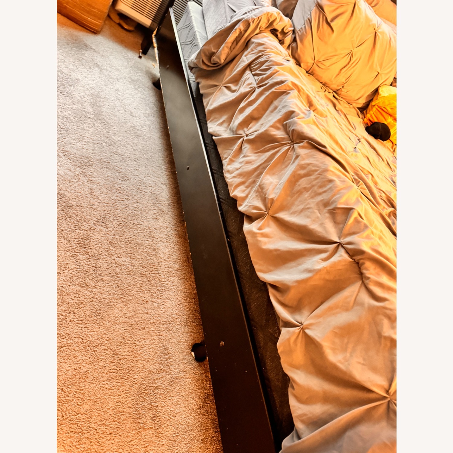 Black Queen Size Bed - image-3