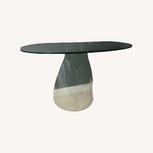 Used Glass Modern Console  for sale on AptDeco