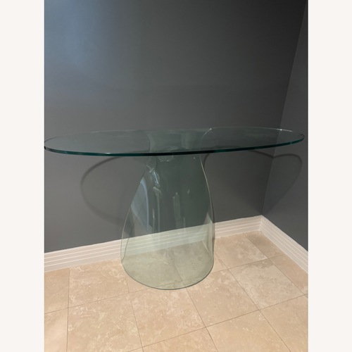 Used Glass Modern Console  for sale on AptDeco
