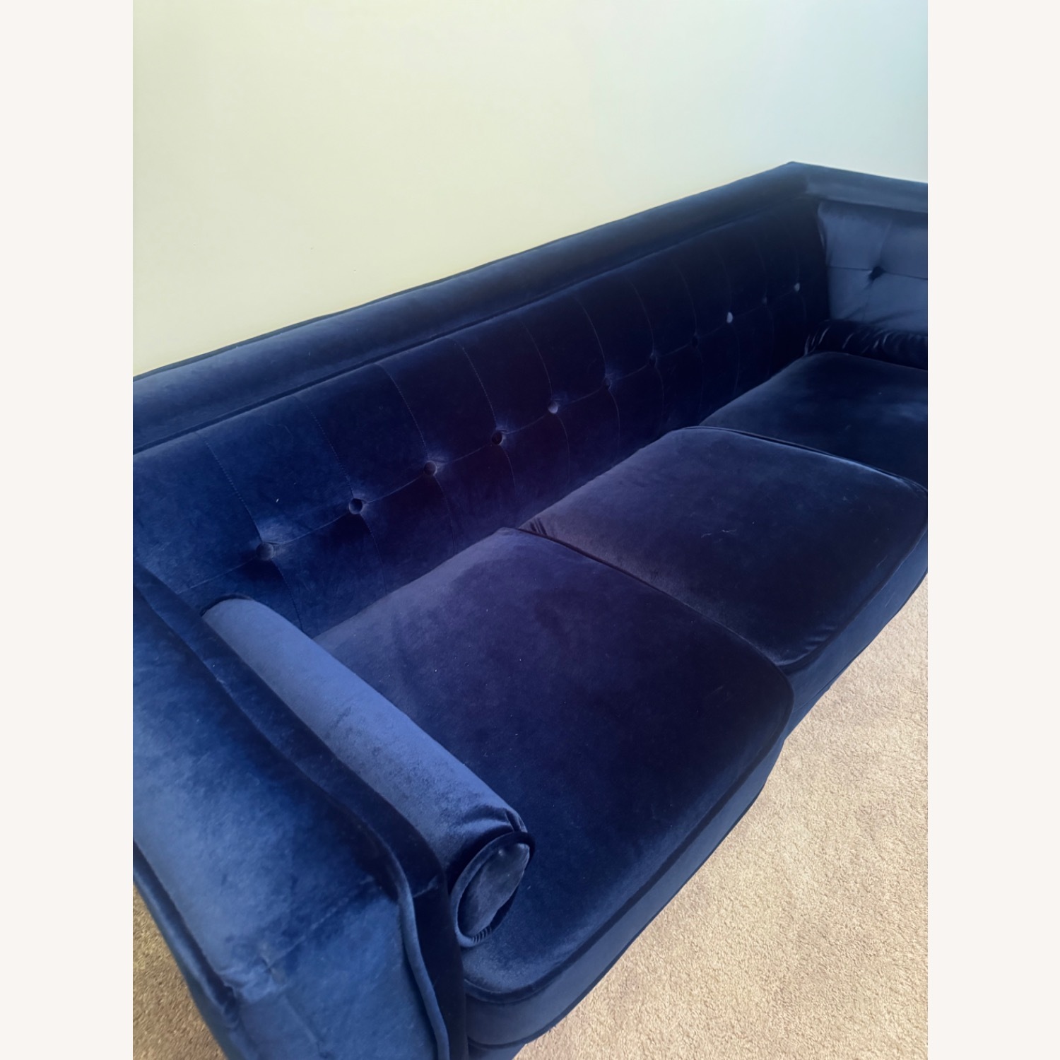 Wayfair Bilotta 84'' Velvet Sofa by Everly Quinn - image-5