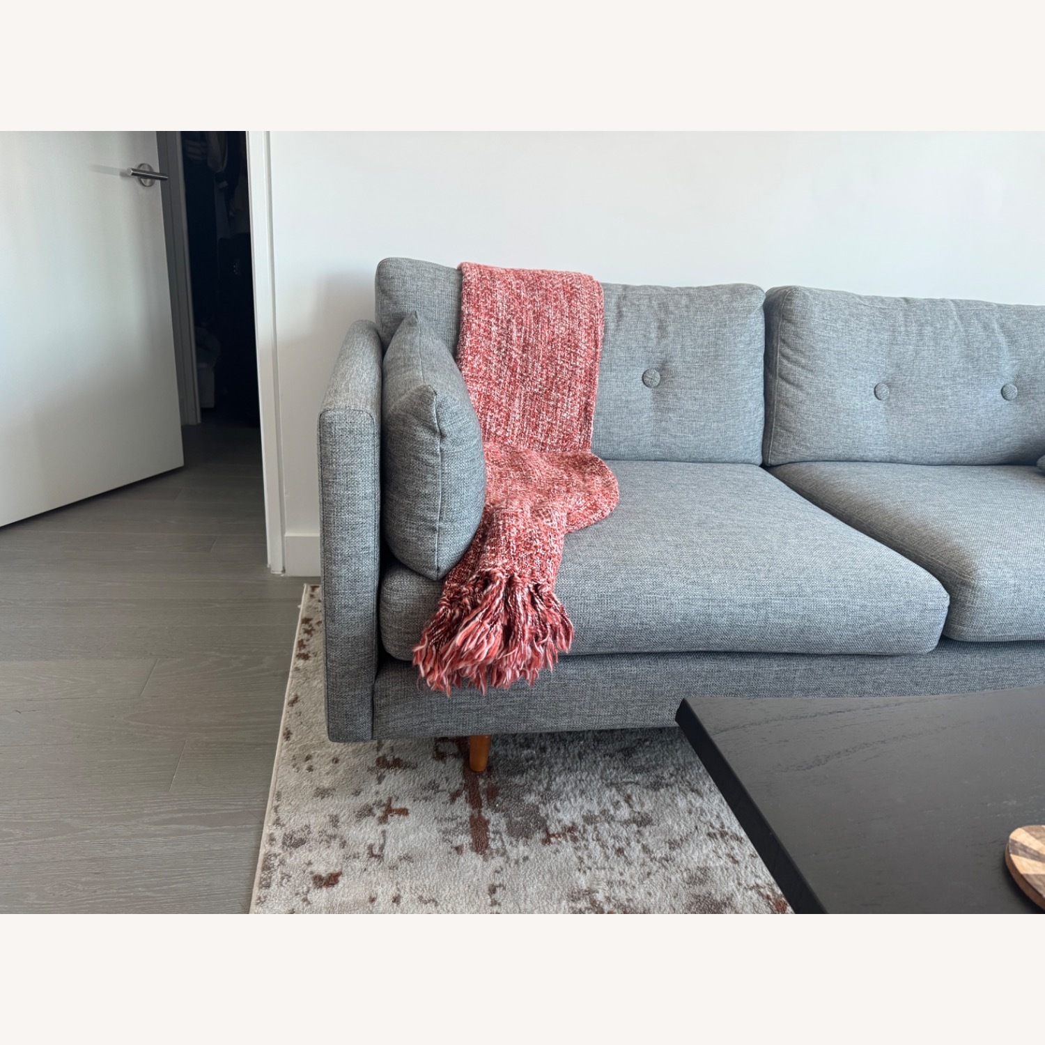 Article Dark Gray 2 Seater Couch - image-5