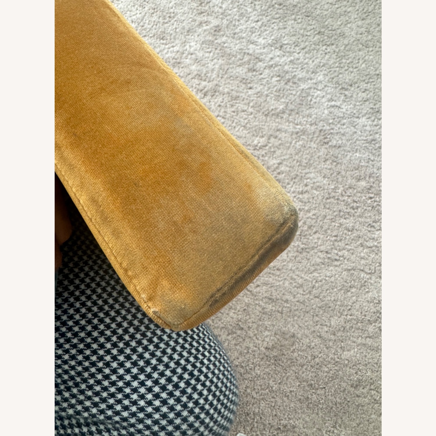 West Elm Carlo Chair Astor Velvet Dark Cardamom - image-2