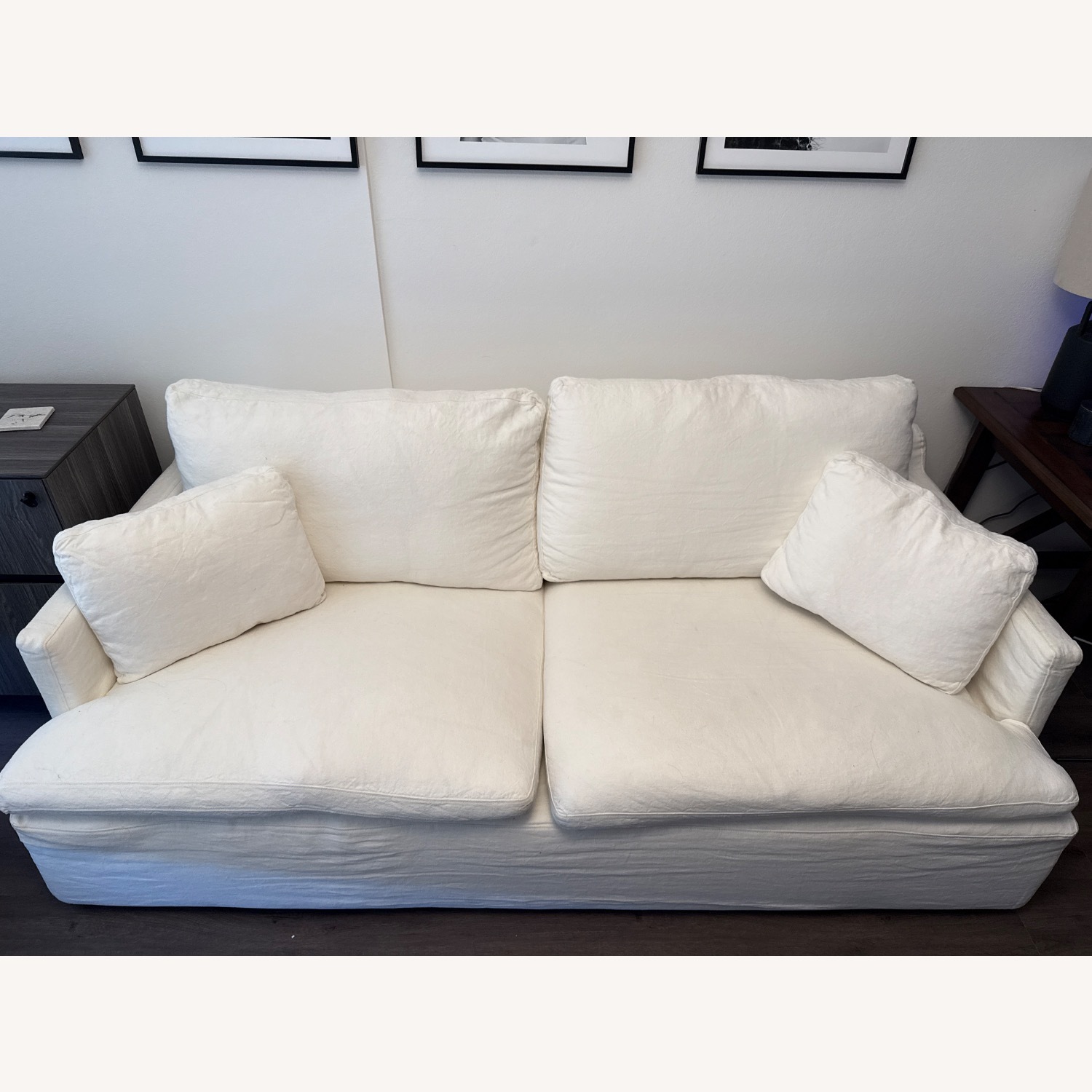 Restoration Hardware Cloud Track Arm Sofa  - image-3