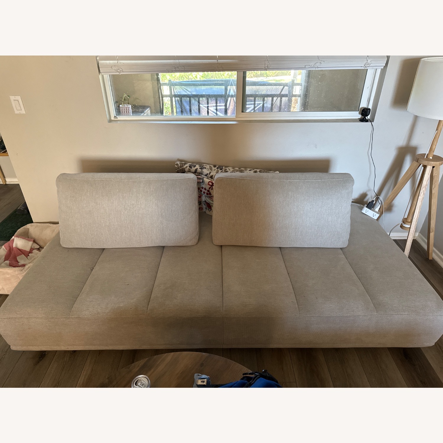 Beige Modern Sofa - image-5