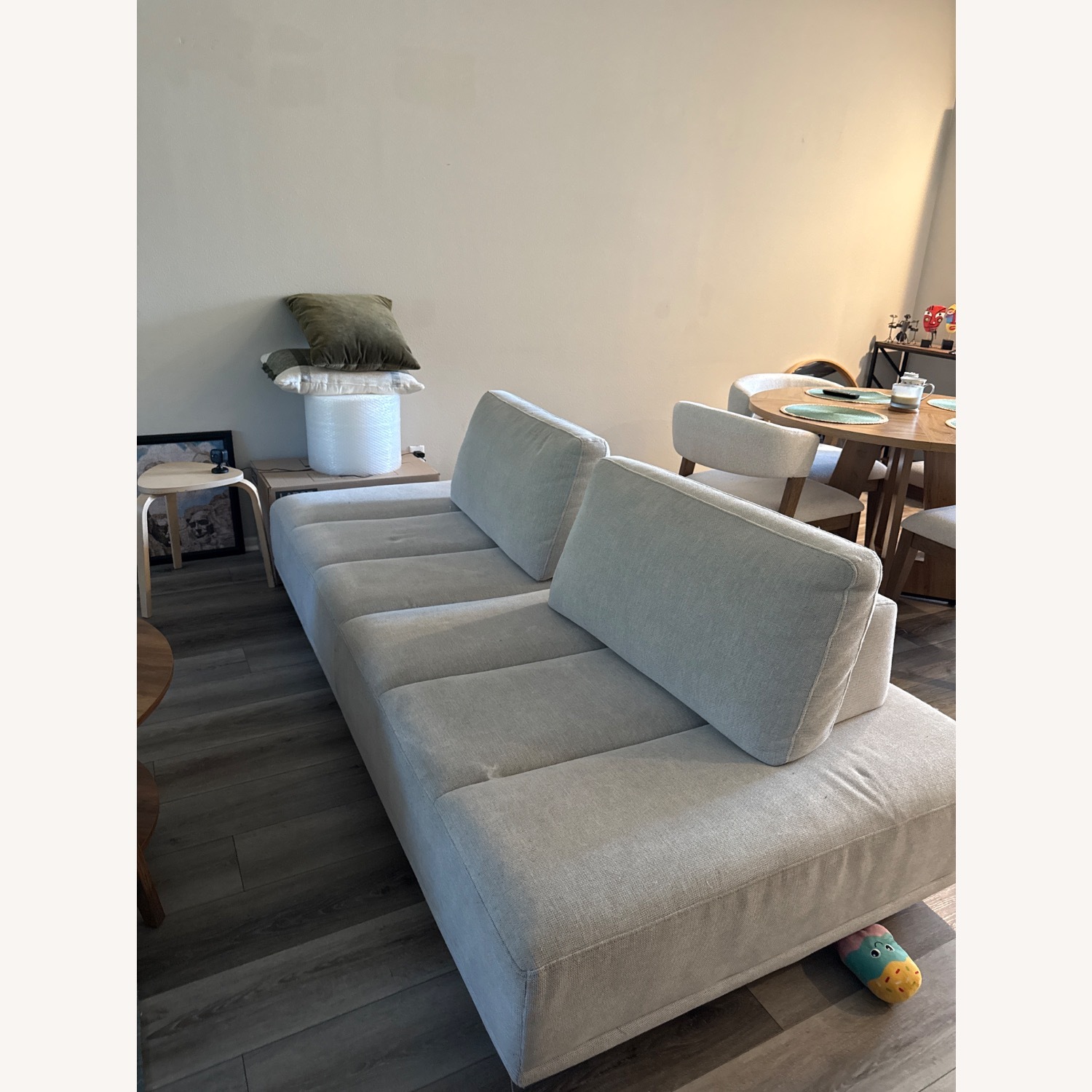 Beige Modern Sofa - image-2