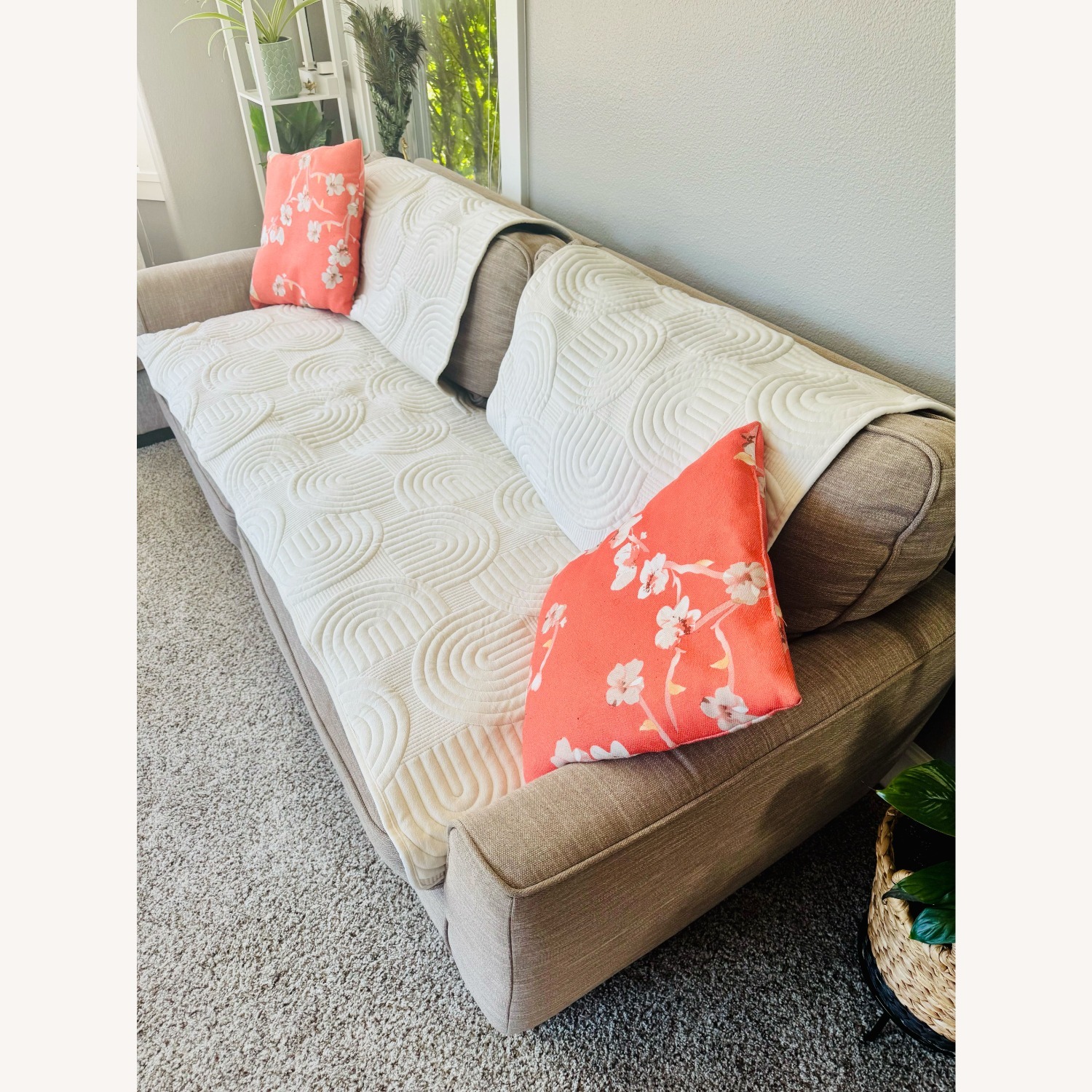 Serta Astoria 78" Sofa in Tan - image-3