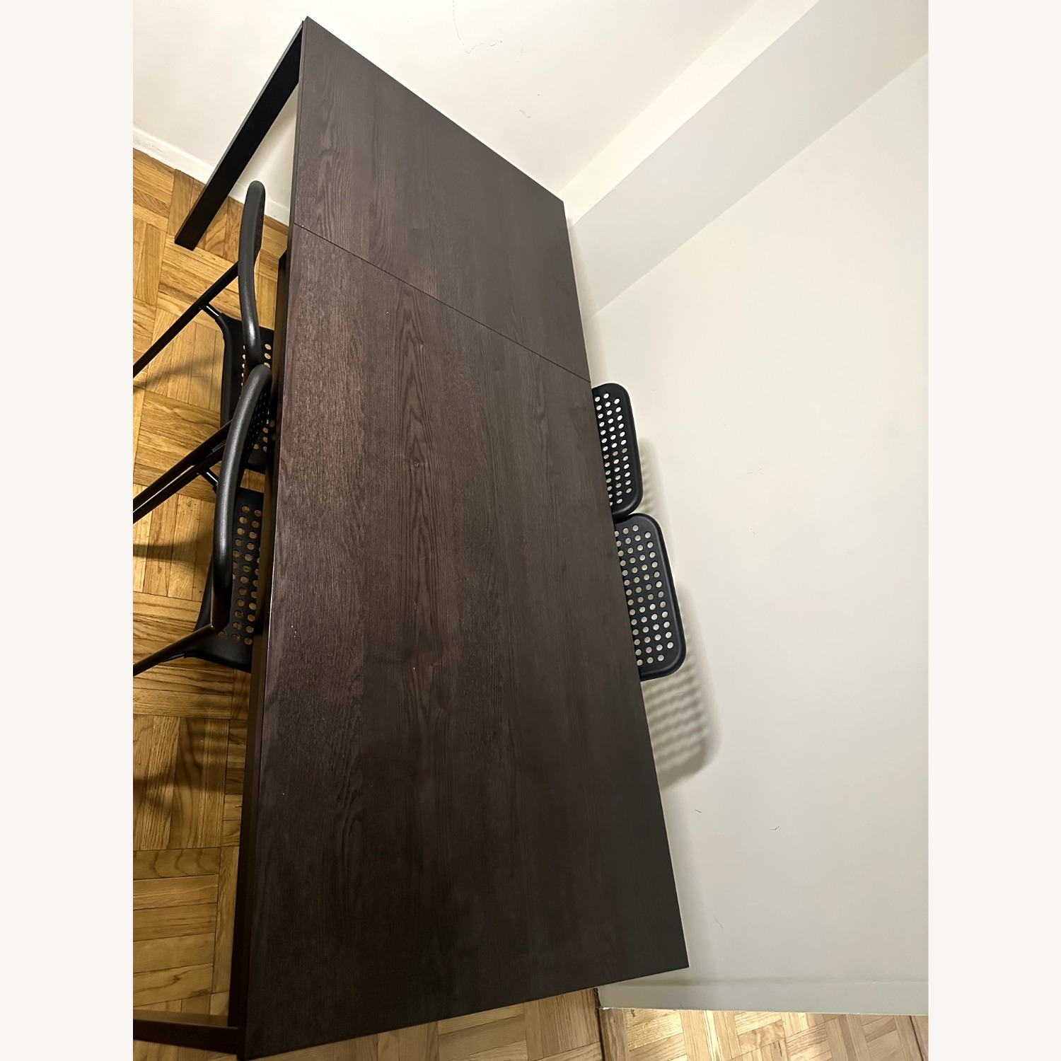 IKEA 6 ADDE Dining Chairs (Black) - image-3