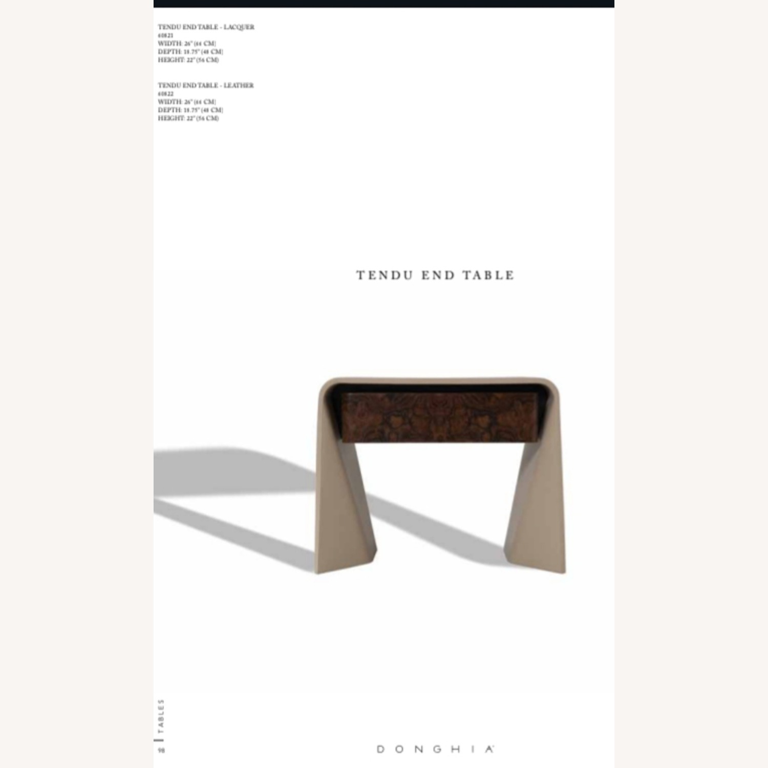 Donghia Tendu End Tables - image-3
