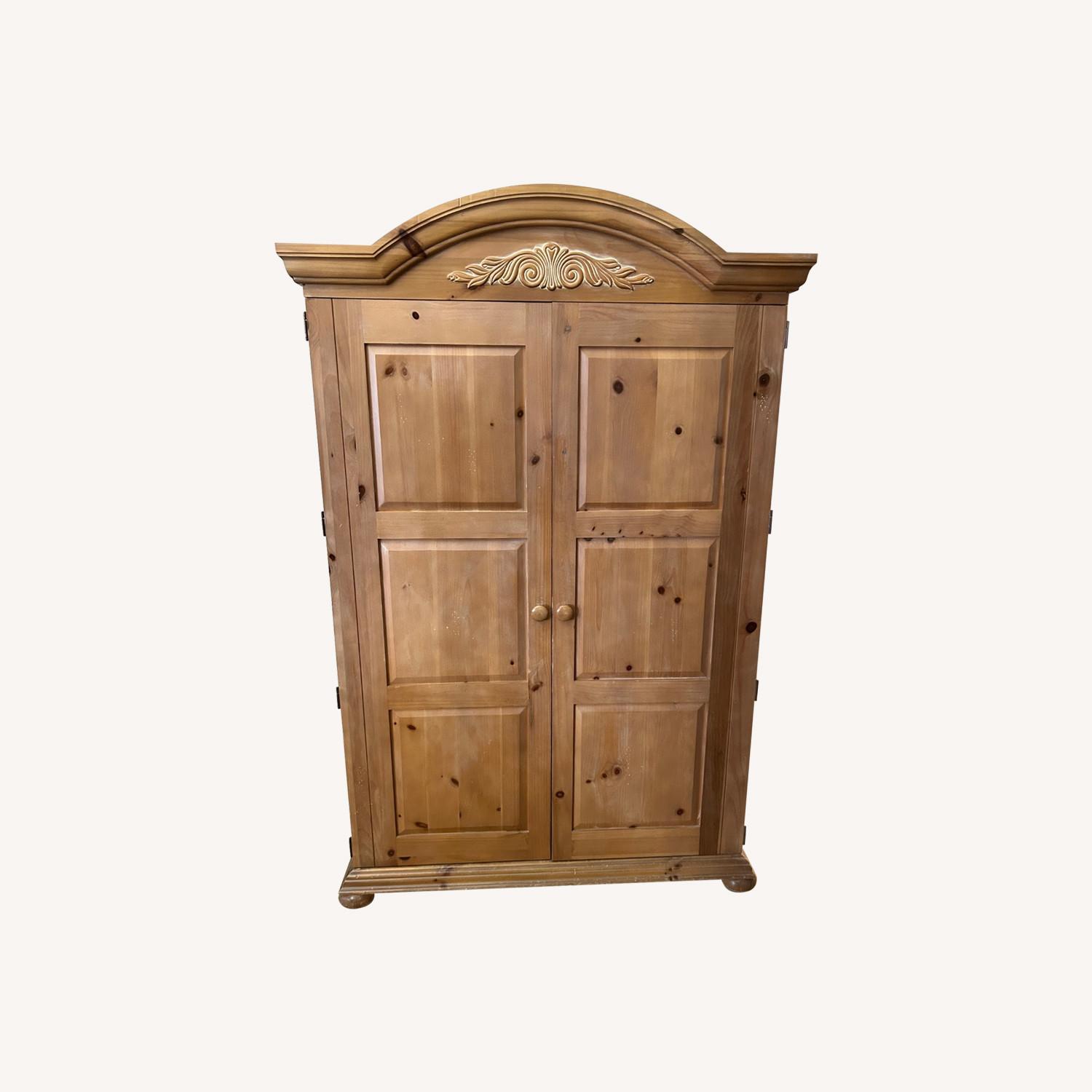 Broyhill Computer Armoire & Workstation - image-0