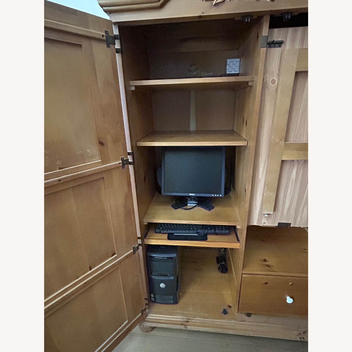 Broyhill Computer Armoire & Workstation - image-5