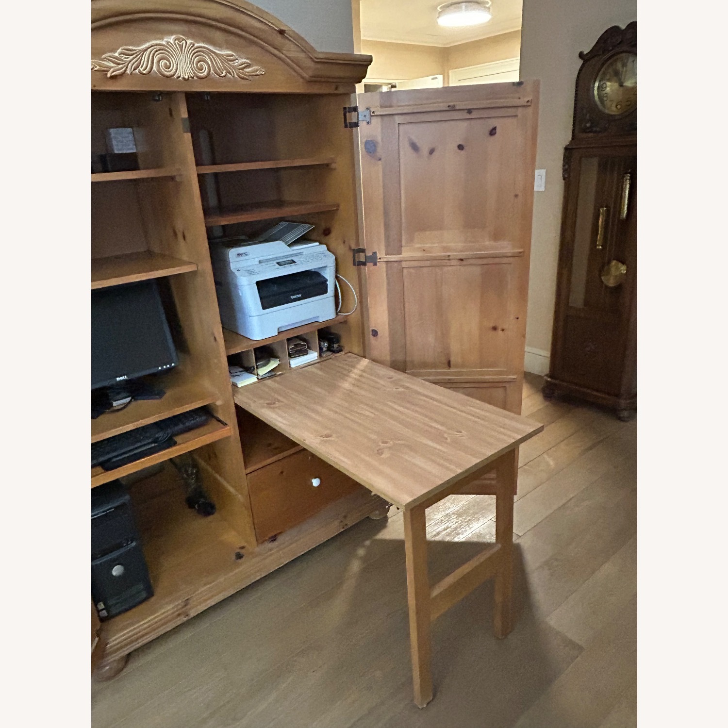 Broyhill Computer Armoire & Workstation - image-8