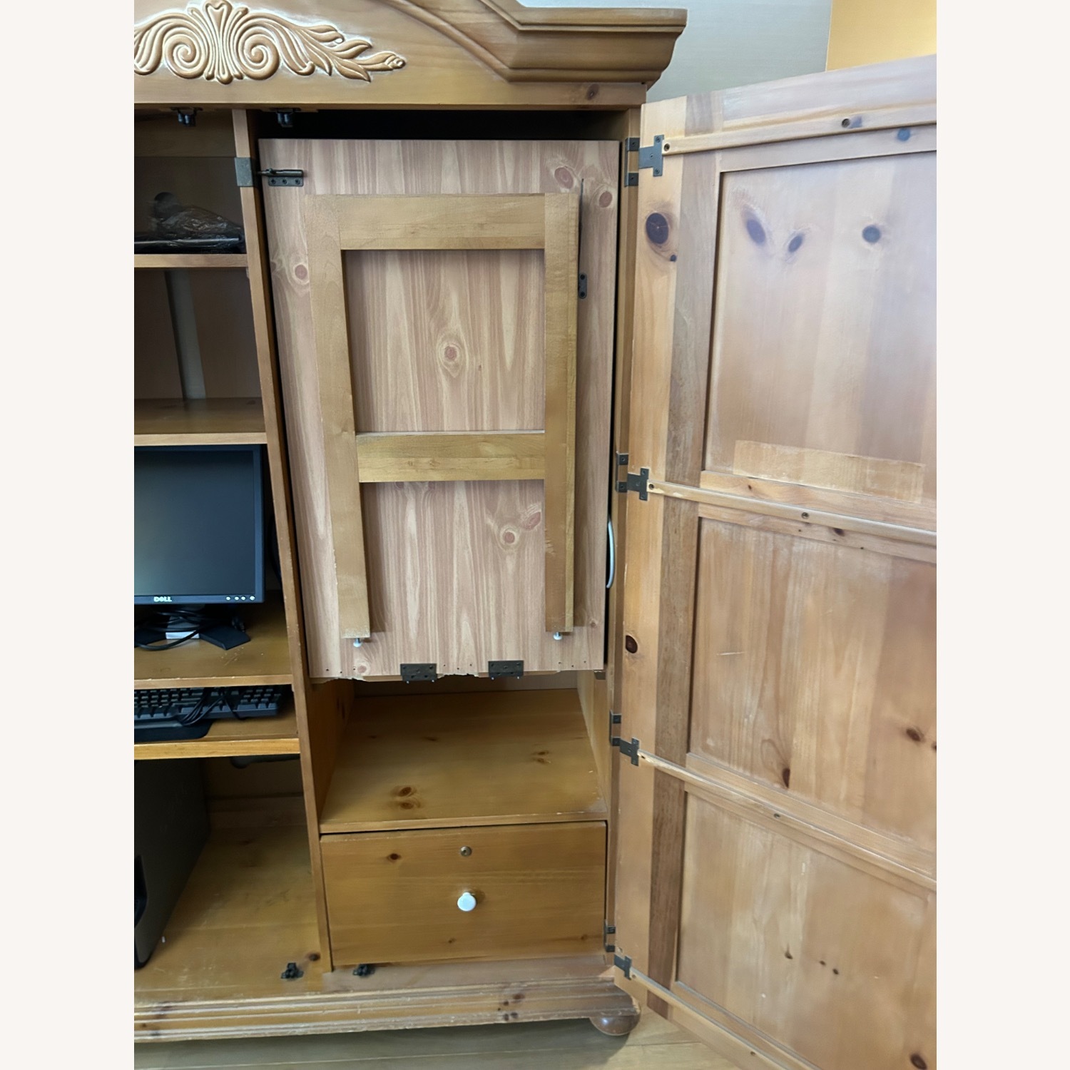 Broyhill Computer Armoire & Workstation - image-7