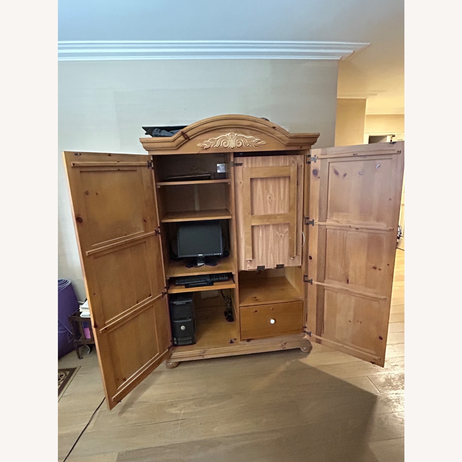 Broyhill Computer Armoire & Workstation - image-4