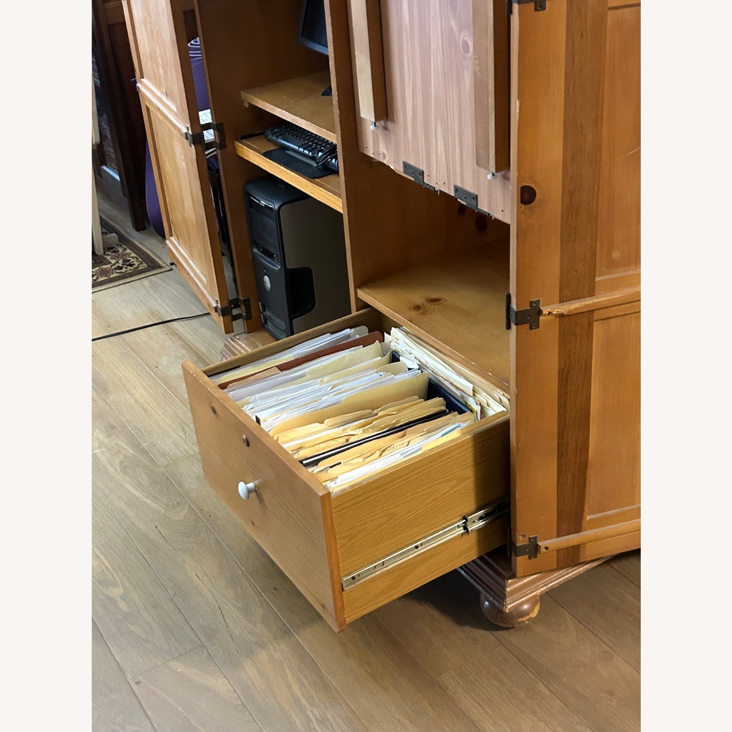 Broyhill Computer Armoire & Workstation - image-9