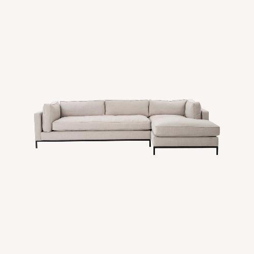 Used Four Hands Grammercy Section with RAF Chaise for sale on AptDeco