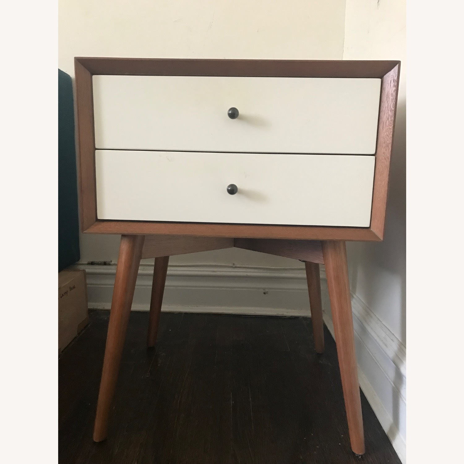West Elm Bicolor Nightstand - image-1