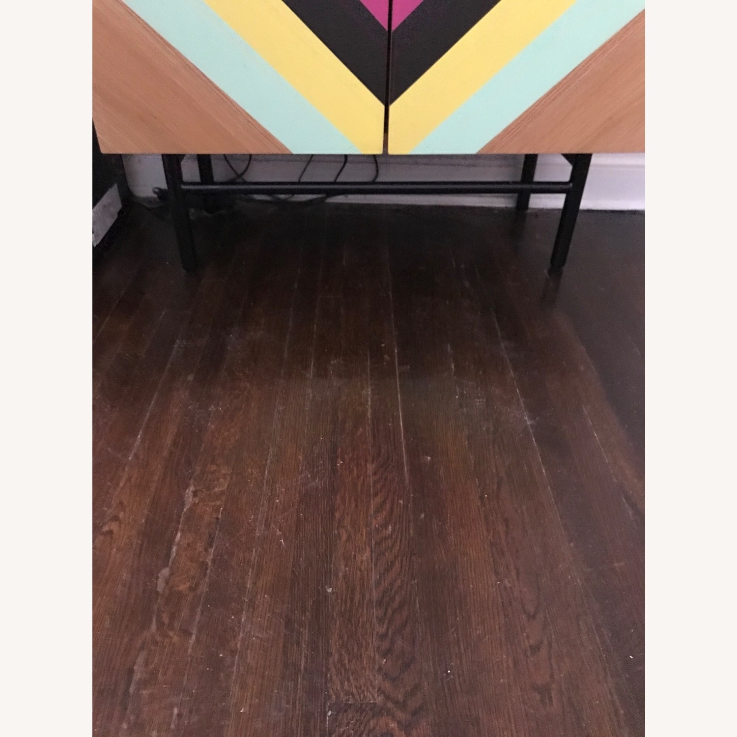 CB2 Stella Rainbow Chevron Sideboard  - image-3