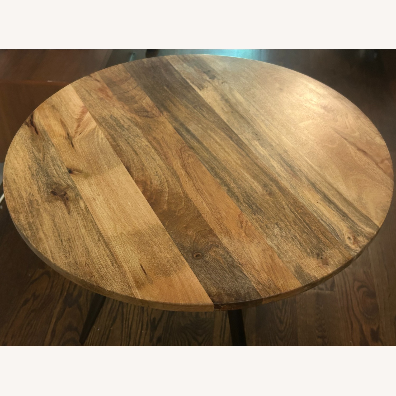 West Elm Wren Bistro Table - Raw Mango - image-2