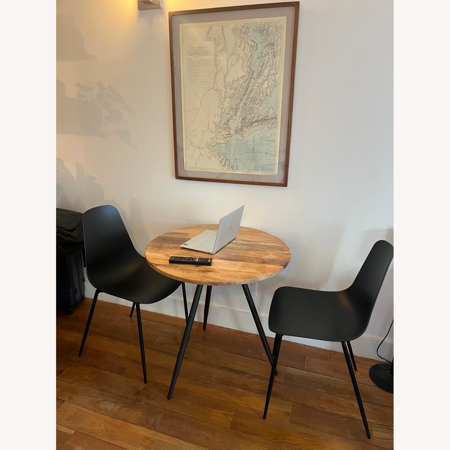 West Elm Wren Bistro Table - Raw Mango - image-1