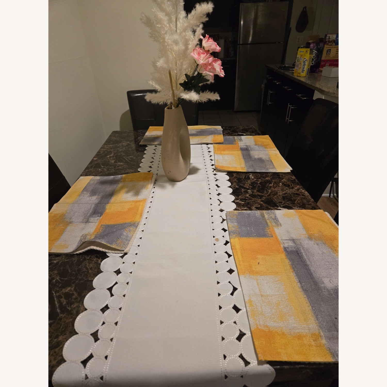 Ashley Furniture Lacy Brown Dining Set - image-2