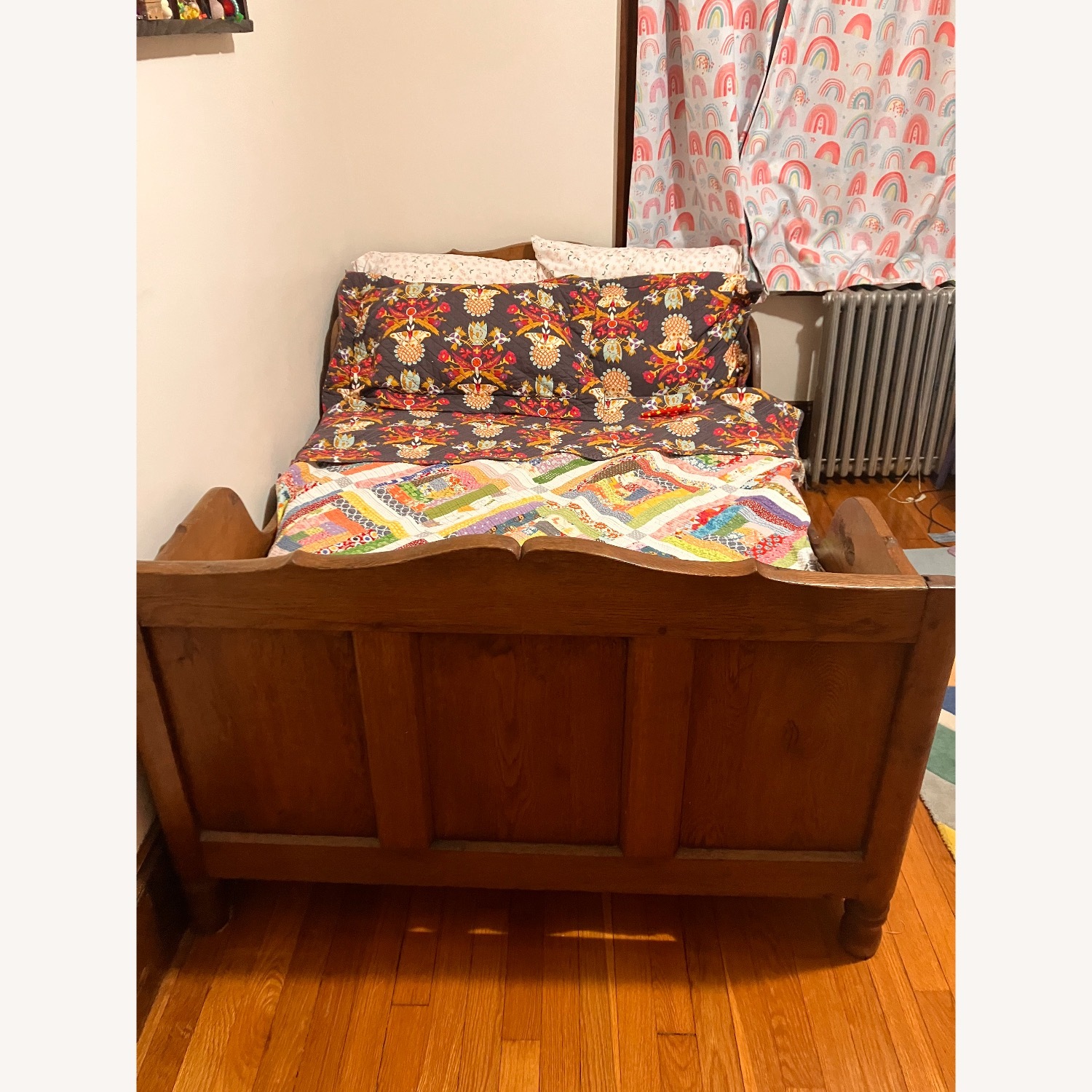 Antique Double Sleigh Bed - image-3