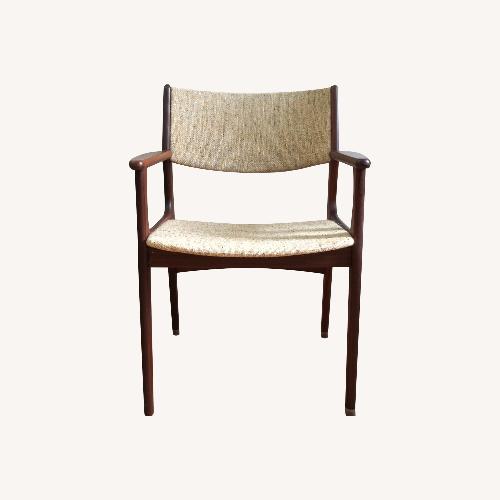 Used Midcentury Danish Teak Dining Chairs Set of 4 for sale on AptDeco
