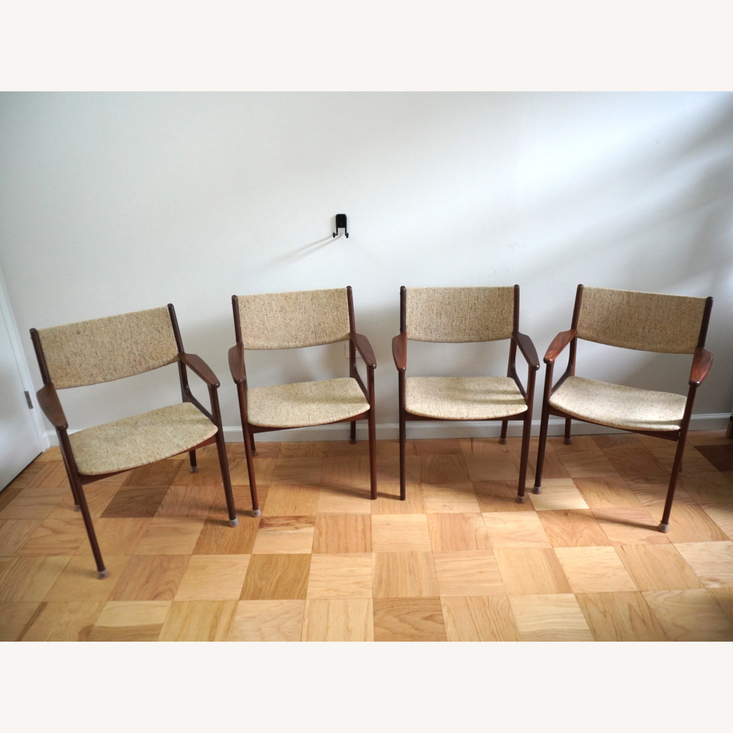 Midcentury Danish Teak Dining Chairs Set of 4 - image-3