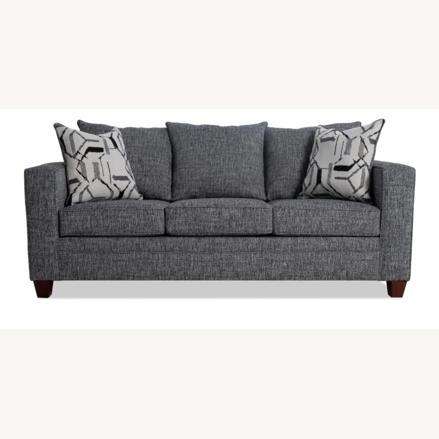 Bob's Discount Furniture Grey Couch  - image-4