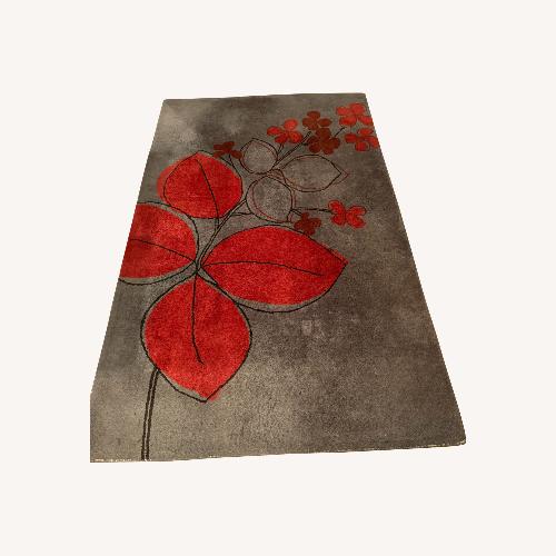 Used West Elm Nature Sketch 5'x8' Rug for sale on AptDeco