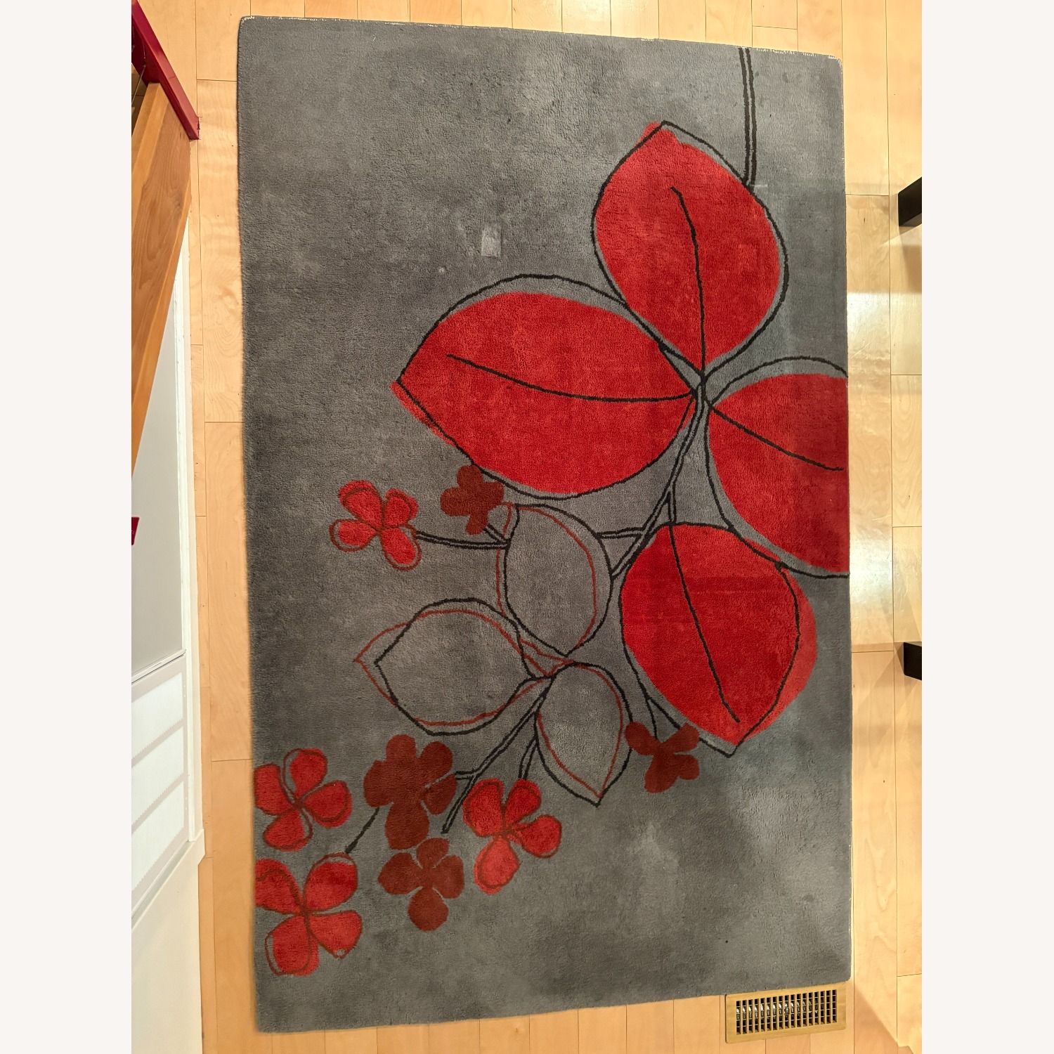 West Elm Nature Sketch 5'x8' Rug - image-2