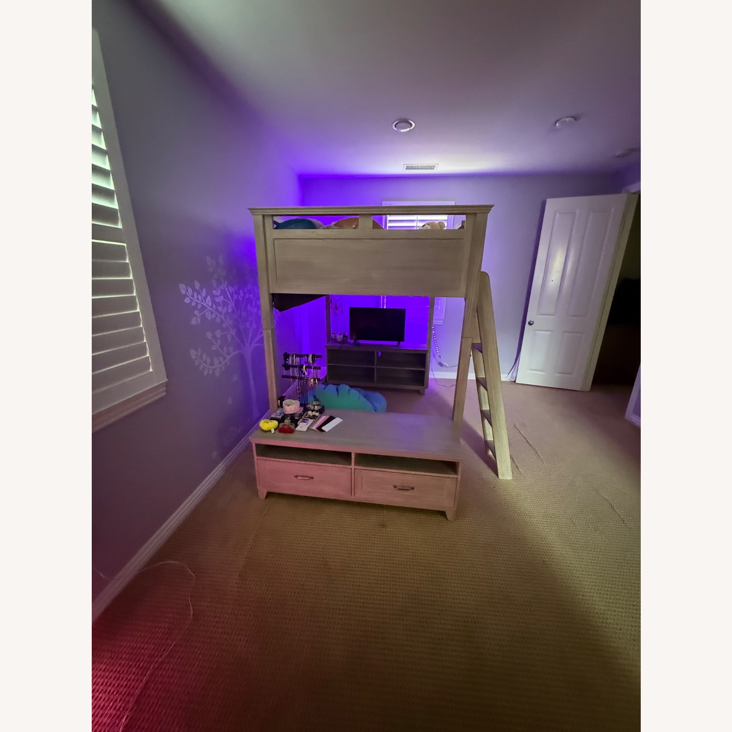 Pottery Barn Teen Hampton Loft Bed  - image-2