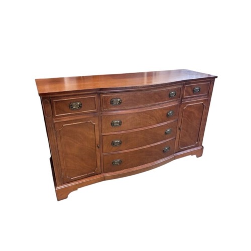 Used Traditional Wood 6-Drawer w/ Lower Cabinets Buffet for sale on AptDeco